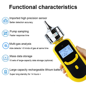Medidor Portátil de Concentración de Ozono SKZ1050-O3, Detector de Gas O3, Analizador de Contaminación del Aire - Product Image 4