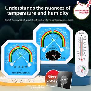 Nuevo Termómetro Higrómetro para <span class=keywords><strong>Criaderos</strong></span> <span class=keywords><strong>de</strong></span> Pollitos, Granjas <span class=keywords><strong>de</strong></span> Pollos/Patos/Cerdos, Invernaderos <span class=keywords><strong>de</strong></span> Vegetales - Temperatura y Humedad - Product Image 4