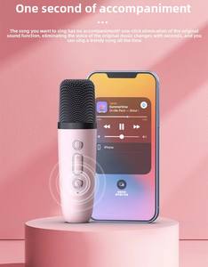 Mini <span class=keywords><strong>Karaoke</strong></span> Portátil con Altavoz de Uso Directo, Iluminación LED RGB y Micrófono, Potencia de Salida de 5W, Autorización de Patente Internacional - Product Image 6