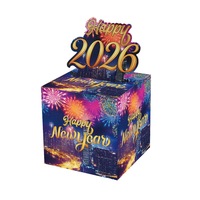 2026 Happy New Year Fireworks Banknote Box Set Accessoires de fête décoratifs de fête dans une atmosphère de vacances emballés dans une pochette