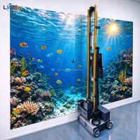 2026 LINCJET LC Printer Inkjet UV/Eco-Solvent 2-in-1 untuk Dinding dan Lantai dengan Printhead DX7 Presisi Tinggi 2400DPI Portabel