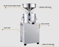 Machine de broyage et de fabrication de beurre de cacahuète, de sauce aux cacahuètes, de beurre de pois et de pâte de noisettes, à petite échelle, avec fonction de presse et de mixeur, pour cacahuètes, noisettes, pois et autres graines.