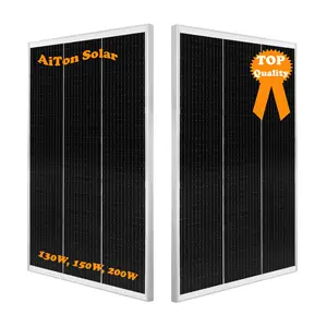 AiTon太阳能电池板150W 18v新能源巴基斯坦优质低价