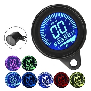 Phổ xe máy kỹ thuật số công tơ mét Xe tay ga <span class=keywords><strong>ATV</strong></span> Meter Retro <span class=keywords><strong>LCD</strong></span> Đo đường Led <span class=keywords><strong>LCD</strong></span> tachometer chỉ số nhiên liệu Meter DC12V - Product Image 2