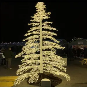 Factory Price Waterproof Outdoor Decorative Photo Taking Christmas Reindeer 3D Led Motifs Lights Tree Lights Outdoor Waterproof