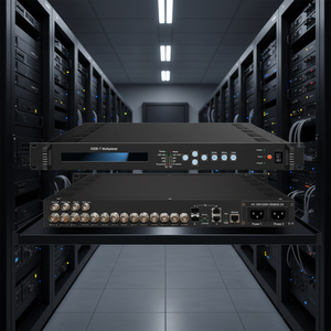 Multiplexor ISDB-T para Sistemas de Televisión por Cable en Brasil y Argentina, Multiplexor de Flujo <span class=keywords><strong>ASI</strong></span>-a-IP TS, Reconstrucción de PSI/<span class=keywords><strong>SI</strong></span>, Gestión Web NMS, Metálico - Product Image 4