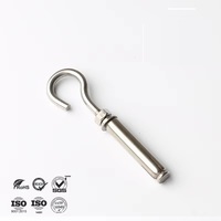 Ancrage à crochet de qualité 8.8 pour fabricants, boulon d'expansion à manchon zingué pour fixation de suspension dans le béton