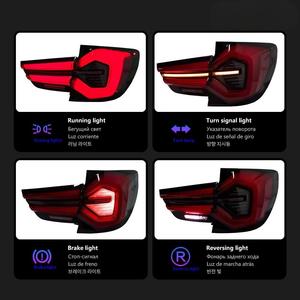 Specially Used 10-17 for X3 F25 Rear Taillight Assembly 12V New Modified LED Red Lens <b>Inspired</b> Running Water Horse 25 X3 LED - Product Image 4