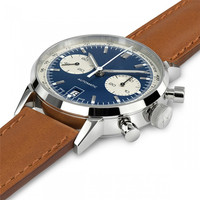 Montre de luxe personnalisée pour couple au design unique pour homme et femme, bracelet en cuir, cadran à aiguilles, boîtier en acier inoxydable, résistance à l'eau 3BAR