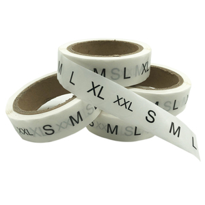 הדפסת קבוע דבק עגול תווית רול ברור גודל מספר מדבקות עבור בגדים - Product Image 6