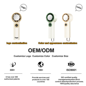 Ice Cooling Mini Handheld Fan Portable Air Cooler 11000RPM Smart Display 3000mAh 5 Speed Travel Device CE - Product Image 2