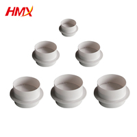 Vanne de refoulement en plastique pour système HVAC hospitalier 80 mm, vanne de refoulement pour ventilateur d'extraction, vanne de refoulement pour la qualité de l'air intérieur