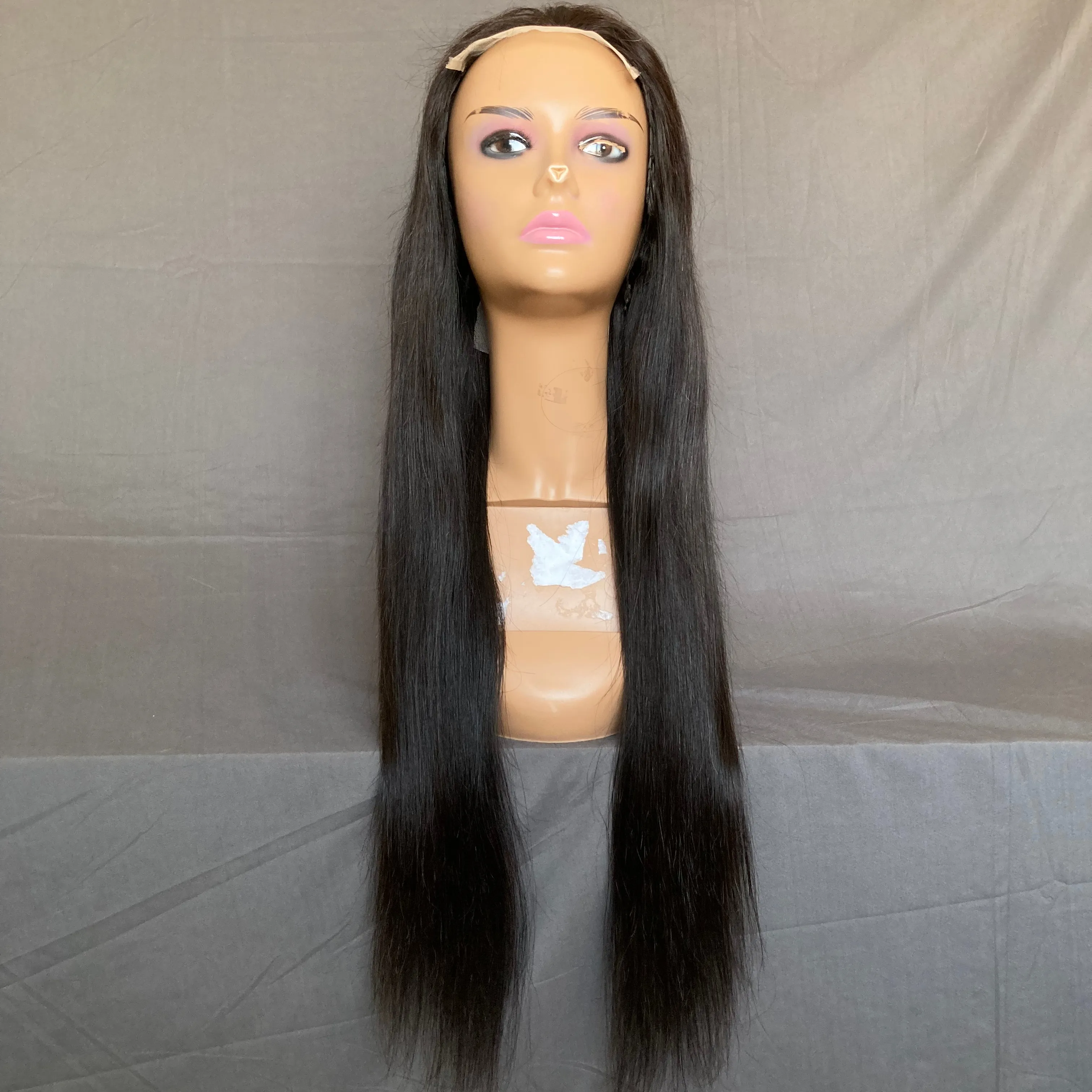 5x5 closure wig transparent lace 11a high quality ,100% human hair can be dyed easy to bleach , true to length no tangle no shed