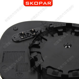 Lentes de Espejo Retrovisor Skopar para BMW E90, Repuestos Blancos de ABS, Lado Izquierdo y Derecho 51167252893 51167252894 - Product Image 4