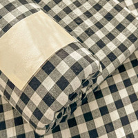 Articles d'étudiant mère et enfant Literie Draps en coton lavables Simple Skin-friendly Small Fresh Simple Style Literie Sheet