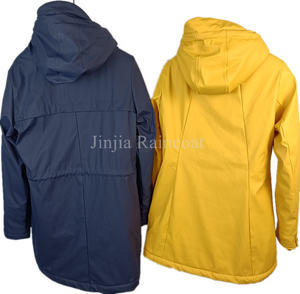 Chaqueta Impermeable de Moda para <span class=keywords><strong>Mujer</strong></span>, <span class=keywords><strong>Parka</strong></span> de Invierno con Forro Polar Cálido, Impermeable, Personalizada de Fábrica con Certificación BSCI e ISO - Product Image 3