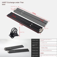 Accessoires de table pliante multifonctionnelle : support rétractable avec rangement dissimulé, quincaillerie de salle à manger robuste 35 mm