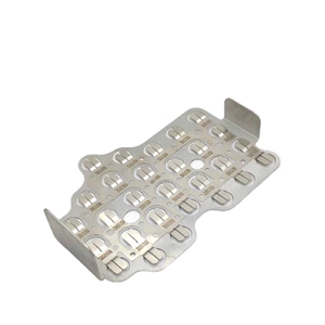 אלומיניום ליתיום 18650 לרכב סוללה אביזר ניקל רצועת מחבר unched ונפח גיליון עשוי פלסטיק - Product Image 4