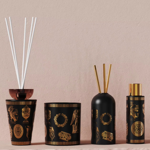 C & H Tùy Chỉnh Bán Buôn Sang Trọng Hy Lạp Hiện Đại Reed Khuếch Tán Thiết Lập Hương Thơm Trị Liệu Thủy Tinh Khuếch Tán Thiết Lập Cho Tinh Dầu Làm Mát Không Khí - Product Image 4