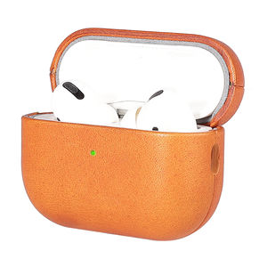 YUBO cuir haute qualité <span class=keywords><strong>AirPods</strong></span> étui cheval étui en cuir pour <span class=keywords><strong>AirPods</strong></span> <span class=keywords><strong>Pro</strong></span> 2 gros cuir étui pour écouteurs couverture - Product Image 2