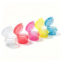 Échantillon de couleur de haute qualité, mini pot à couvercle rabattable 1g 3g 5g 10g