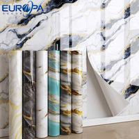 Autocollants muraux décoratifs 3D pour chambre à coucher, motifs marbre, très demandés pour la décoration intérieure