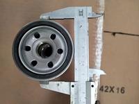 Lọc dầu động cơ ô tô B6Y1-14-302A B6Y1-14-302 B630-14-302 B631-14-302 B651-14-302 dành cho MAZDA 2 3 6 Axela CX-3 CX-5 CX-30 MX-5
