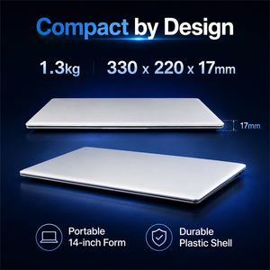 Computer Portatile OEM da 14 Pollici con Processore Intel N3350, Disco Rigido 128GB SSD+HDD, Pannello TN, 6GB di Memoria Video per Notebook Educativo - Product Image 2