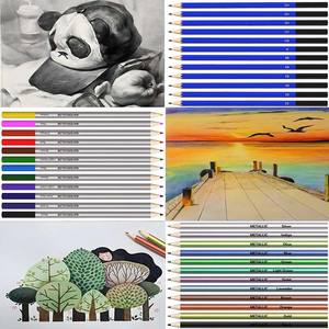 LISI Professional Art Supplies Kit de peinture de haute qualité de 51 pièces avec mine colorée Set d'outils de dessin pour enfants - Product Image 3