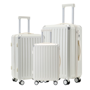 Tốt Nhất Bán 14/20/24/28Inch Hành Lý 4 Mảnh Bộ Màu Đen Phù Hợp Sắt Xe Đẩy Du Lịch Du Lịch Hành Lý Container - Product Image 2