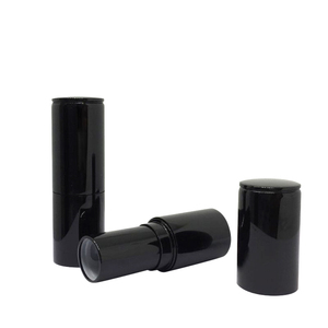 Bóng kim loại kết thúc Ống Son môi biểu tượng tùy chỉnh OEM bao bì mỹ phẩm bán buôn nhựa Son môi <span class=keywords><strong>container</strong></span> - Product Image 1