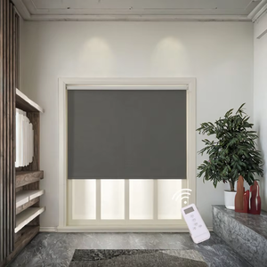 Tende <span class=keywords><strong>a</strong></span> <span class=keywords><strong>Rullo</strong></span> Motorizzate in Alluminio di Grandi Dimensioni, Impermeabili e Antivento, con Schermo Retrattile per Patio e Balcone Esterni - Product Image 3