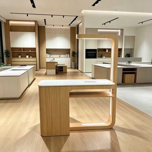 Table de manucure individuelle en bois avec aspirateur intégré, simple et économique, pour salon de manucure, avec rangement - Product Image 2