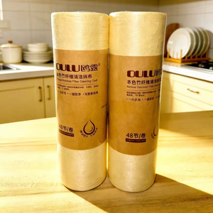 Chiffons de nettoyage ménager de haute qualité en gros, chiffons paresseux réutilisables TAD pour la cuisine - Product Image 2