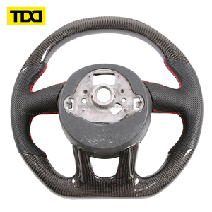 Volante de Fibra de Carbono Real TDD Compatible con Audi R8 TTRS rs C6 C7 S7 S4 A4 R8 RS3 SQ5 S5 B9 A6 C8 A3 - Product Image 4