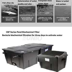 Bon <span class=keywords><strong>prix</strong></span> système de filtre d'étang à poissons CBF-550 étang en plastique Koi Box Bio grand filtre avec pompe <span class=keywords><strong>lampe</strong></span> <span class=keywords><strong>UV</strong></span> - Product Image 4