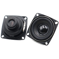 Haut-parleur stéréo Hi-Fi 52MM 4 Ohm 5 Watt pleine gamme, unité 53MM 52*52*30MM 4 Ohm 5W pour amplificateur domestique DIY BT