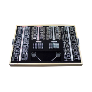 Coffret d'examen optométrique progressif avec lentilles en verre, étui en aluminium, garantie 1 an - Product Image 3