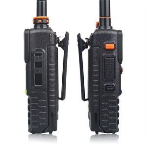 Baofeng UV 5RH PRO Talkie-walkie tri-bande haute puissance avec GPS intégré, transceiver portable pour usage en construction, personnalisable - Product Image 3