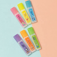 Ensemble de marqueurs artistiques personnalisables de qualité supérieure DJ-78-02 pour les élèves avec des couleurs amusantes, encre fluorescente non effaçable, fabriqué en Chine