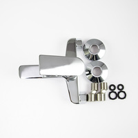 Cartouche en laiton chromé en céramique de 35mm, robinet mélangeur d'eau chaude et froide, de baignoire et de douche