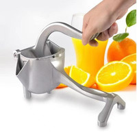 Multifunctionele duurzame aluminium fruitpers van voedselveilige kwaliteit, draagbaar en handmatig