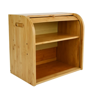 Youlike, caja de pan de bambú Natural Extra grande de alta calidad de 2 capas al por mayor, guardián de pan con capa extraíble para Cocina - Product Image 3