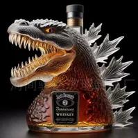 Nouveau produit transfrontalier à succès : Bouteille de whisky Eagle avec un design de tête de dragon