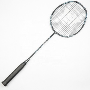 初心者向け屋外トレーニングバドミントンラケット カーボン+アルミニウム バドミントンラケット ローテックスストリング 工場直販 低価格 耐久性 - Product Image 3