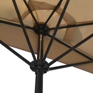 Uplion <span class=keywords><strong>Parasol</strong></span> <span class=keywords><strong>demi</strong></span>-rond imperméable de 9 pieds pour terrasse jardin bistro <span class=keywords><strong>balcon</strong></span> mural - Product Image 5