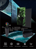 Pantalla LED Enrollable Jode de 5x3m, Kits Completos, Letrero Digital HD para Publicidad, Panel Plegable Flexible