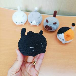 Kaiyue lindo gato juguetes Tinny Amigurumi animales juguetes <span class=keywords><strong>para</strong></span> niños ganchillo <span class=keywords><strong>aguja</strong></span> creaciones usando tela de algodón regalos <span class=keywords><strong>para</strong></span> niños - Product Image 6
