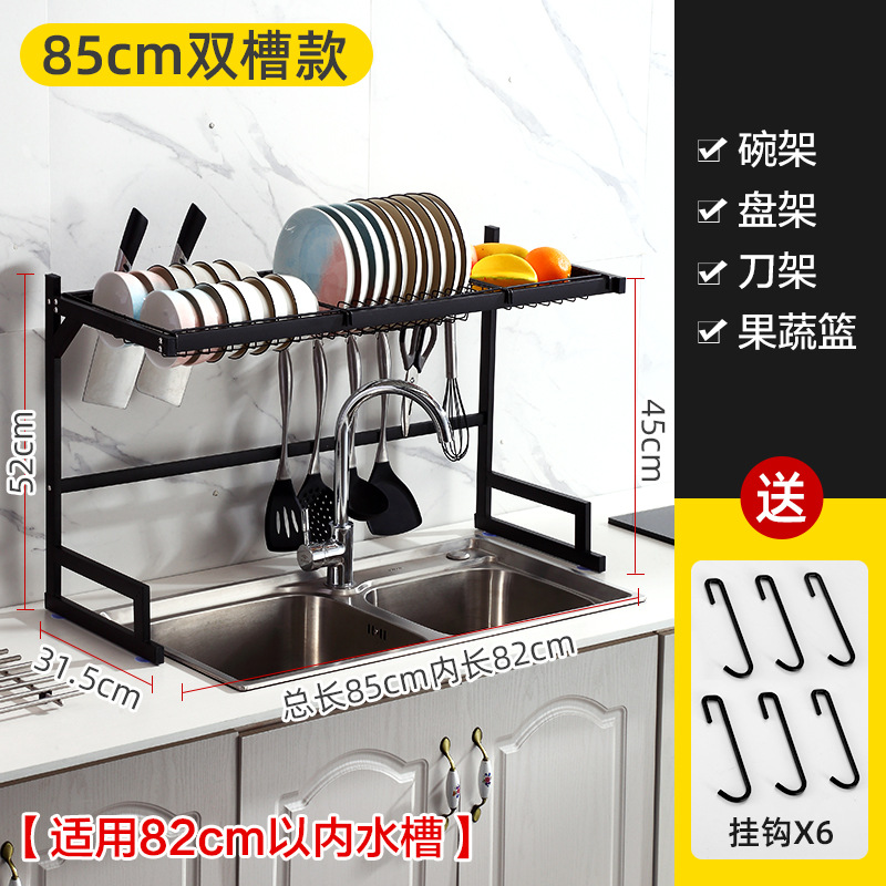 Modèle standard à double évier de 85 cm