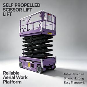 Piattaforma di Lavoro Aerea Elettrica Semovente a Forbice da 6m, 8m, 10m, 12m, 14m, 16m con Certificazione CE e ISO - Product Image 6